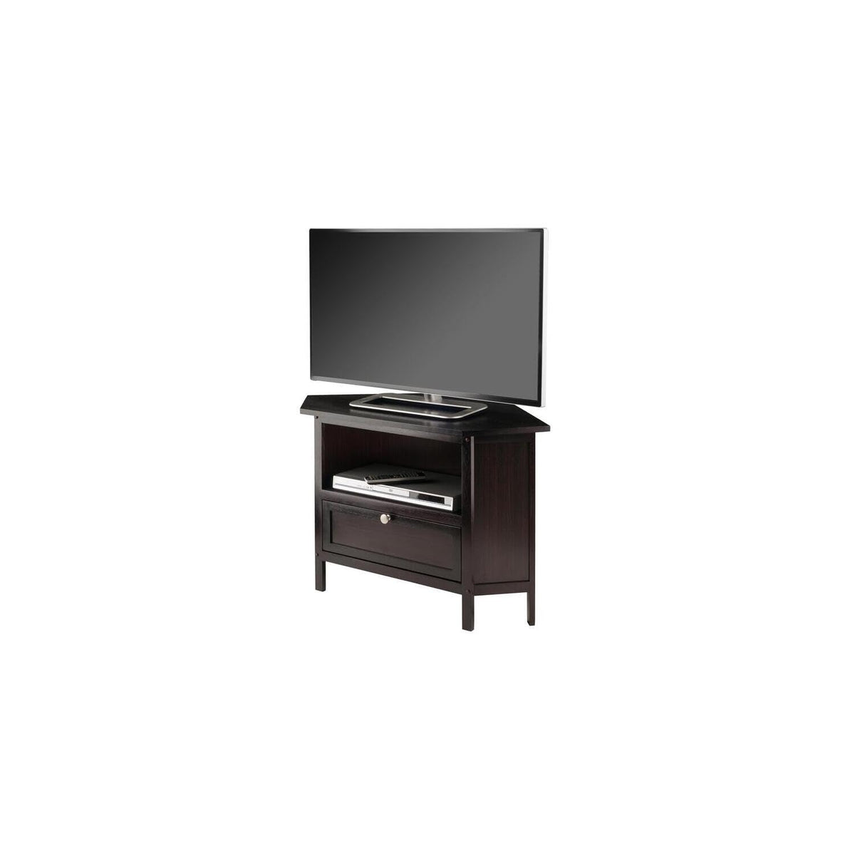 Corner TV Stand up to 27" Espresso M152