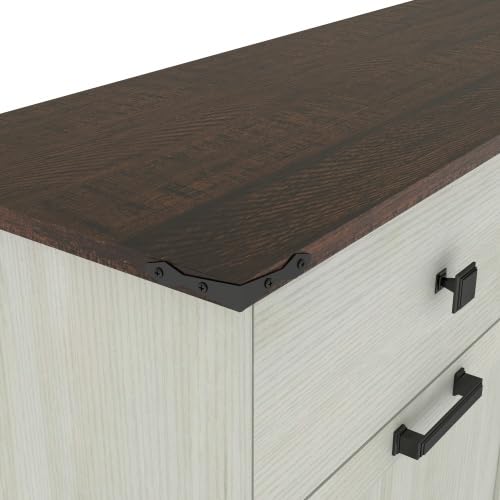 20 Gallon Tilt Out Trash Can Cabinet with Drawer E77028
