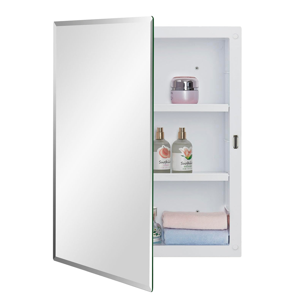 Plastic Medicine Mirror Cabinet 16 x 20 inch X253392