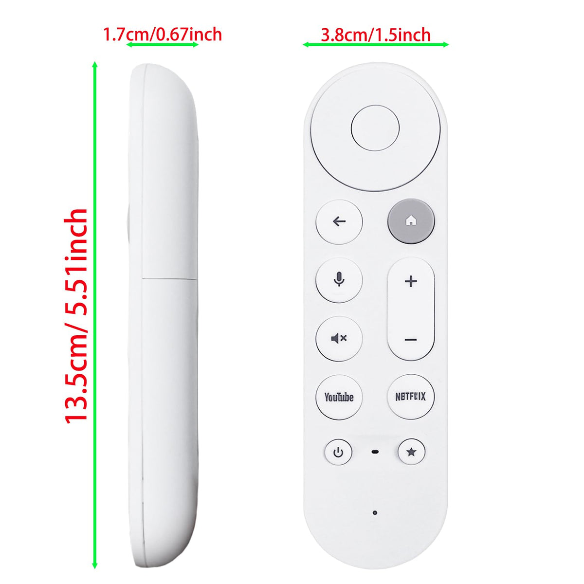 2 Pack Voice Search Remote Control D208976