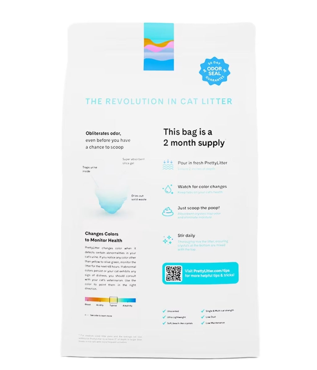 Unscented Silica Gel Cat Litter 10 Lb Bag X99987