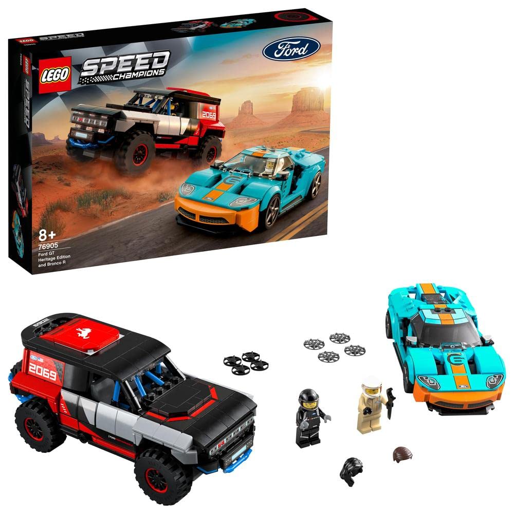 Speed Champions Ford GT Heritage Edition and Bronco R A497893