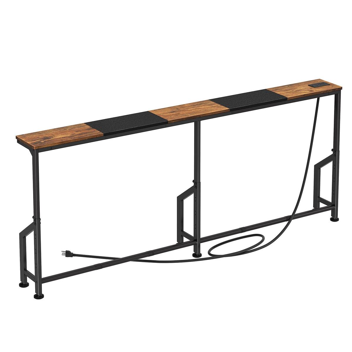 Narrow Console Table with Power Outlet H885619