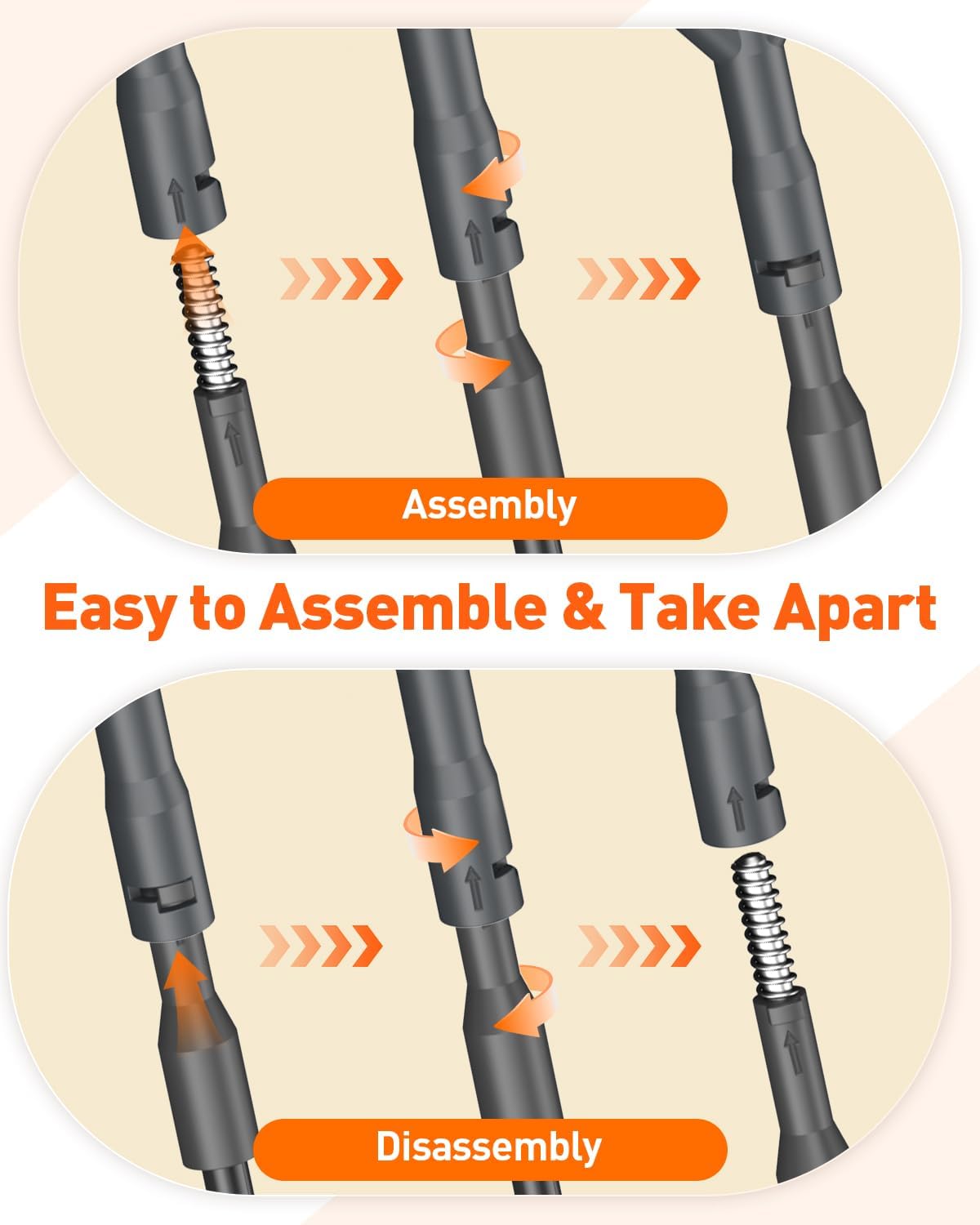 7 in 1 Aquarium Cleaning Kit with Adjustable Long Handle J4458