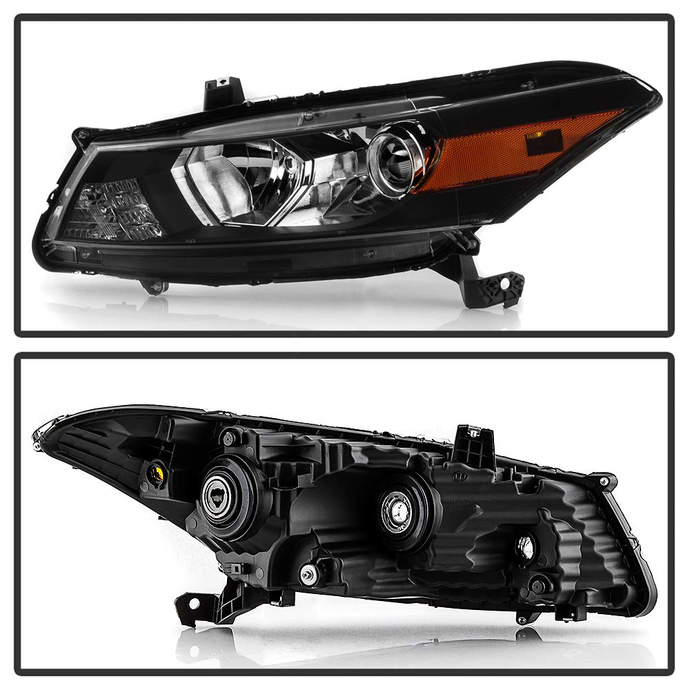 Black Housing Headlights Headlamps I345