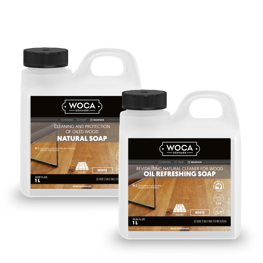 1L White Natural Soap & 1L White Oil Refreshing Soap S40607