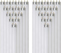 25W 2300 Lumen 3000K Soft White T8 Fluorescent Tube Light Bulb Pack of 30 S1411