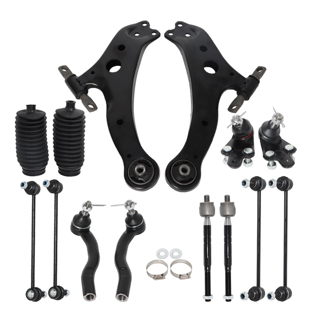14PCS Front Lower Control Arm Suspension F29574