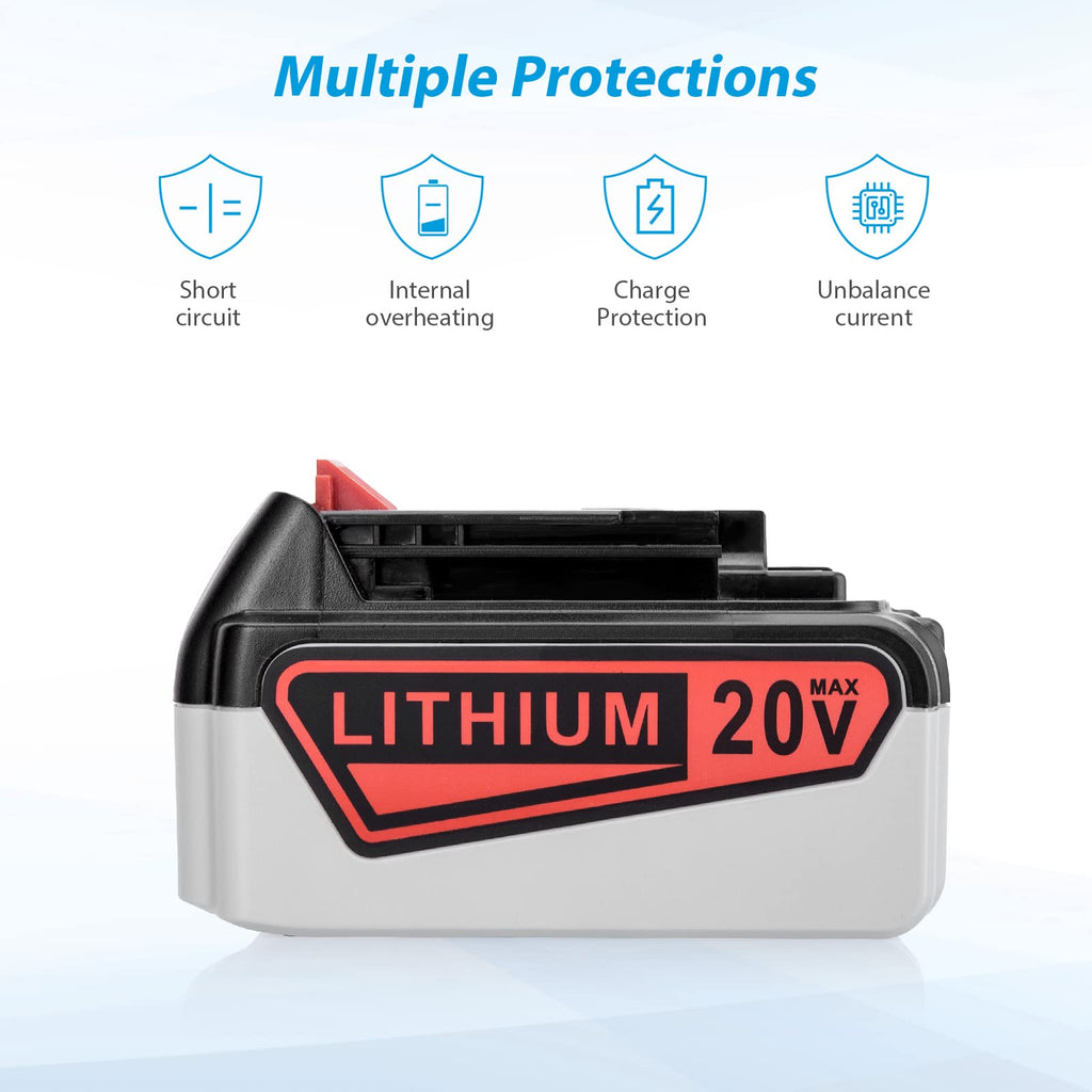 20V 6.0Ah Lithium Ion Replacement Battery G3629