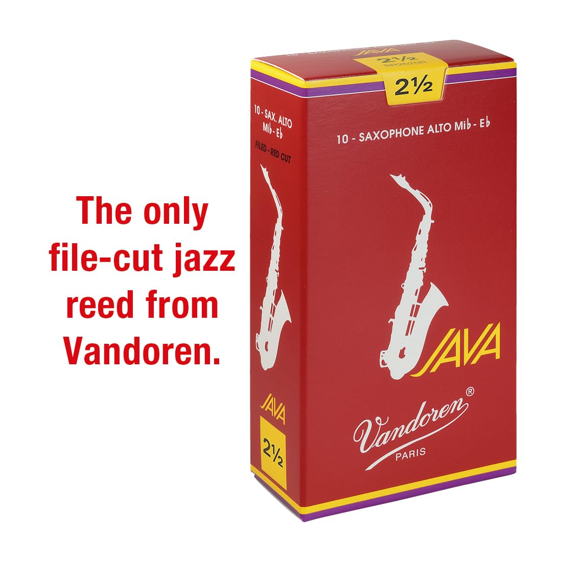 Alto Sax Reeds Strength 2.5 Box of 10 P42723
