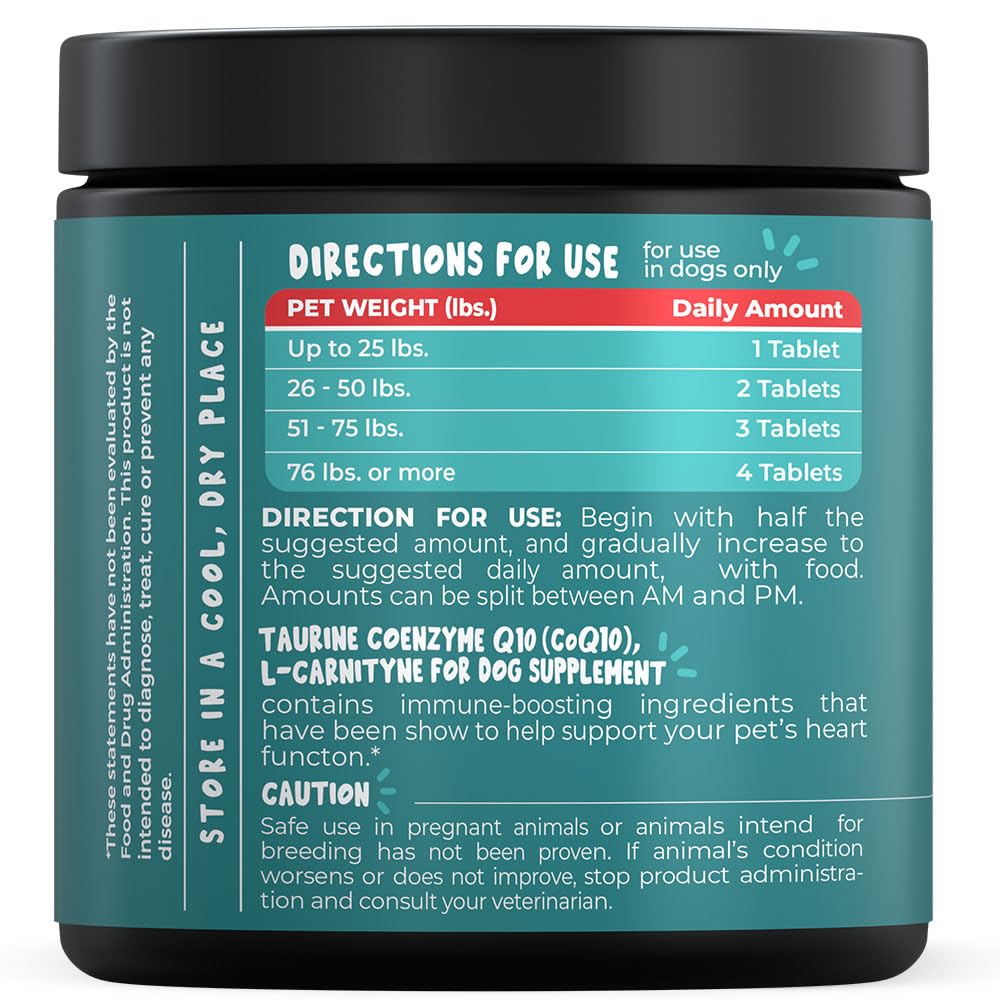 Taurine 500 mg for Dogs T1205