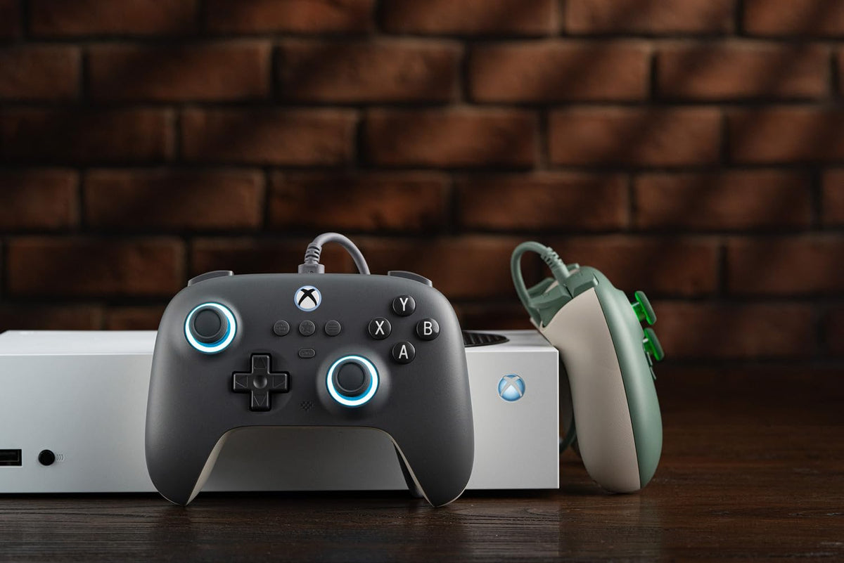 Wired Controller with RGB Lighting Dark Gray V97318