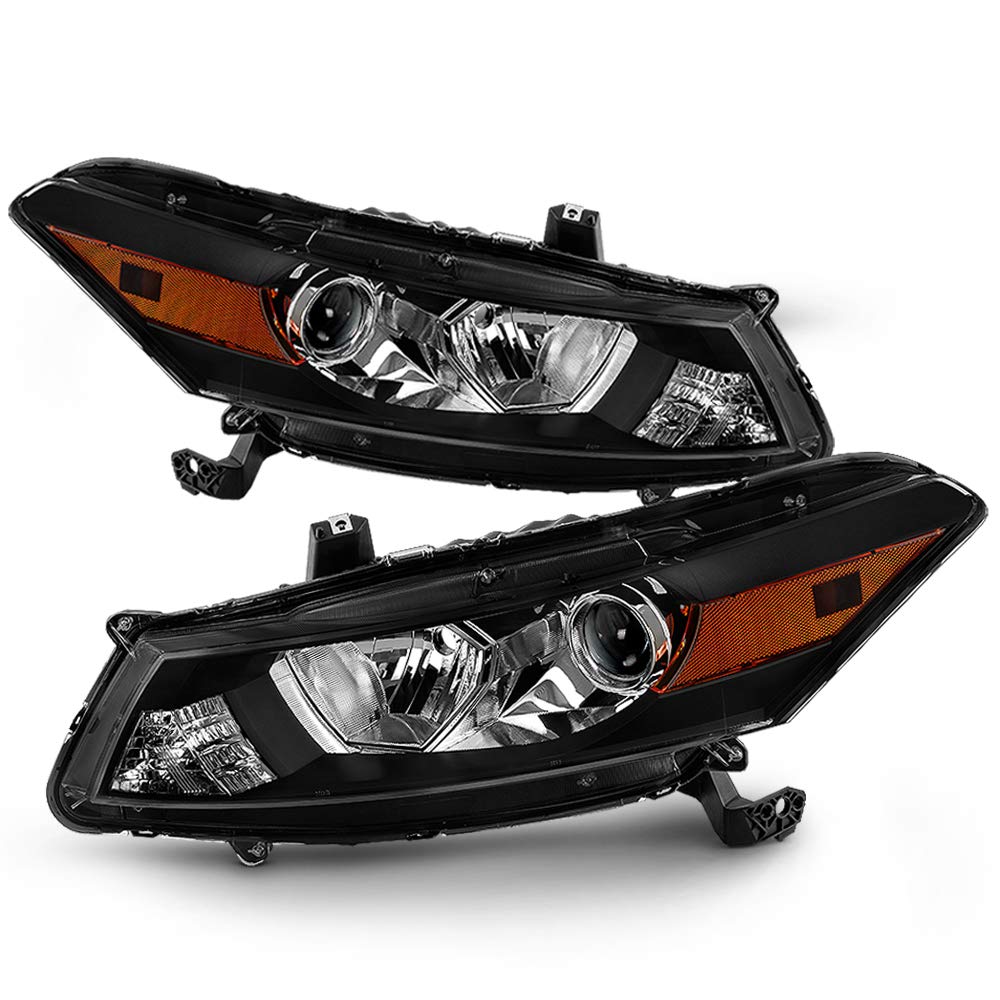 Black Housing Headlights Headlamps I345