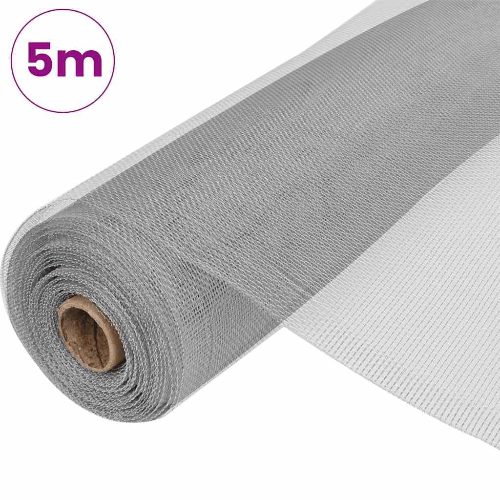 Aluminum Mesh Roll 39.4 x 196.9 Inches Silver A440