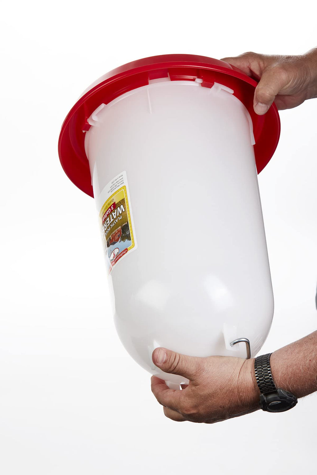 3 Gallon Plastic Poultry Waterer with Handle N979283