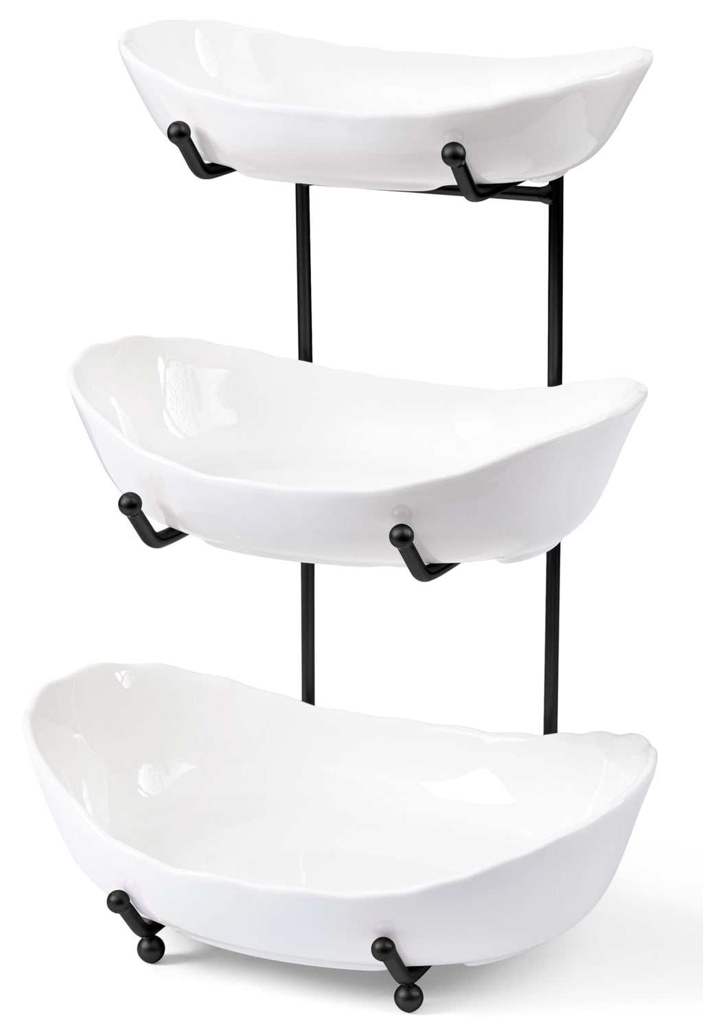 3 Tier Ceramic Fruit Bowl F40591