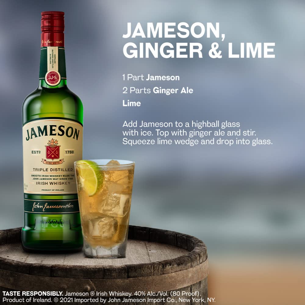 Irish Whiskey 80 Proof 375 ML R8580