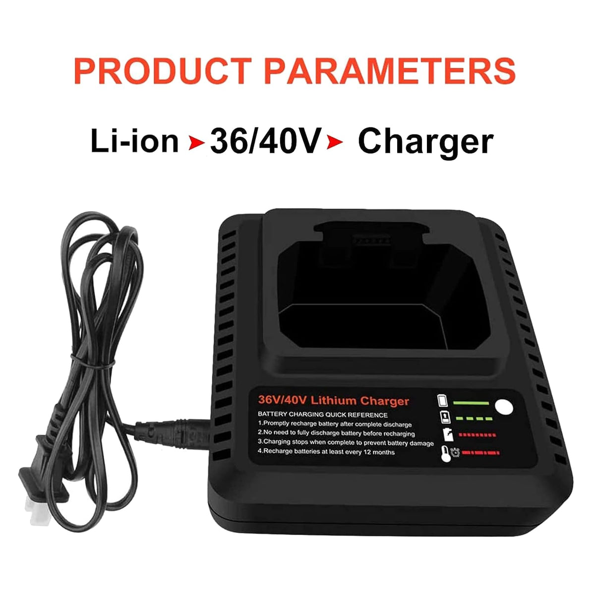 40V Battery and Charger K1713