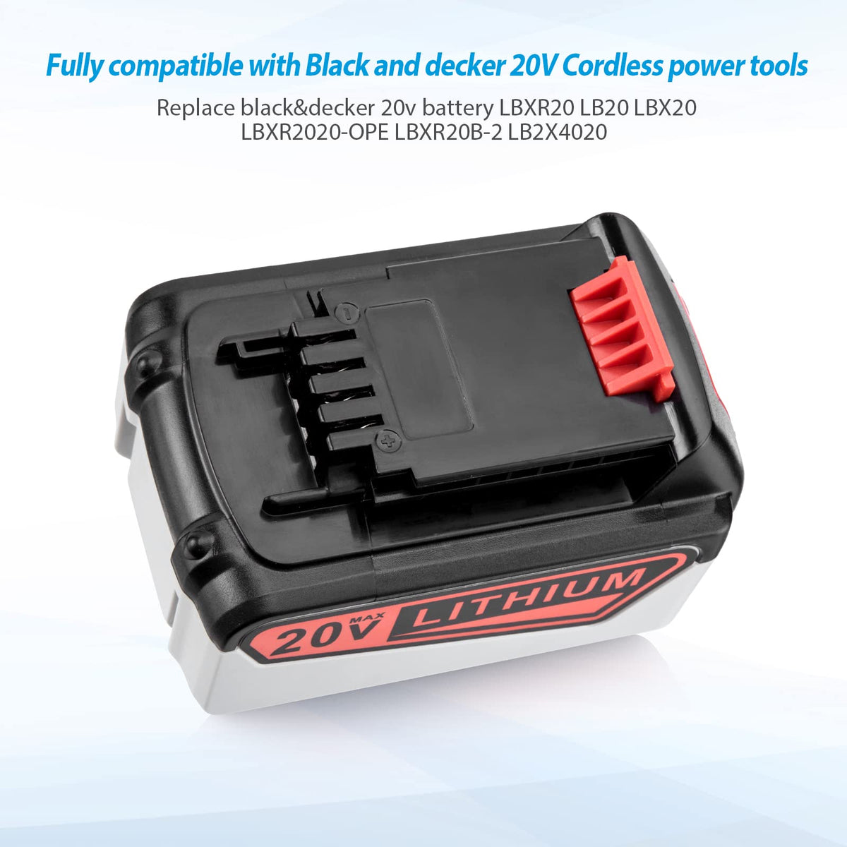 20V 6.0Ah Lithium Ion Replacement Battery G3629