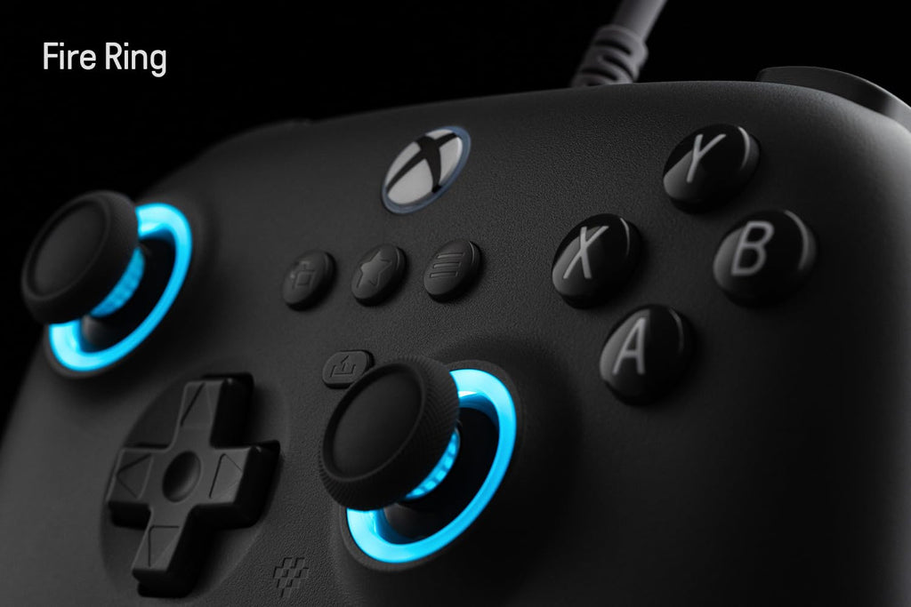 Wired Controller with RGB Lighting Dark Gray V97318