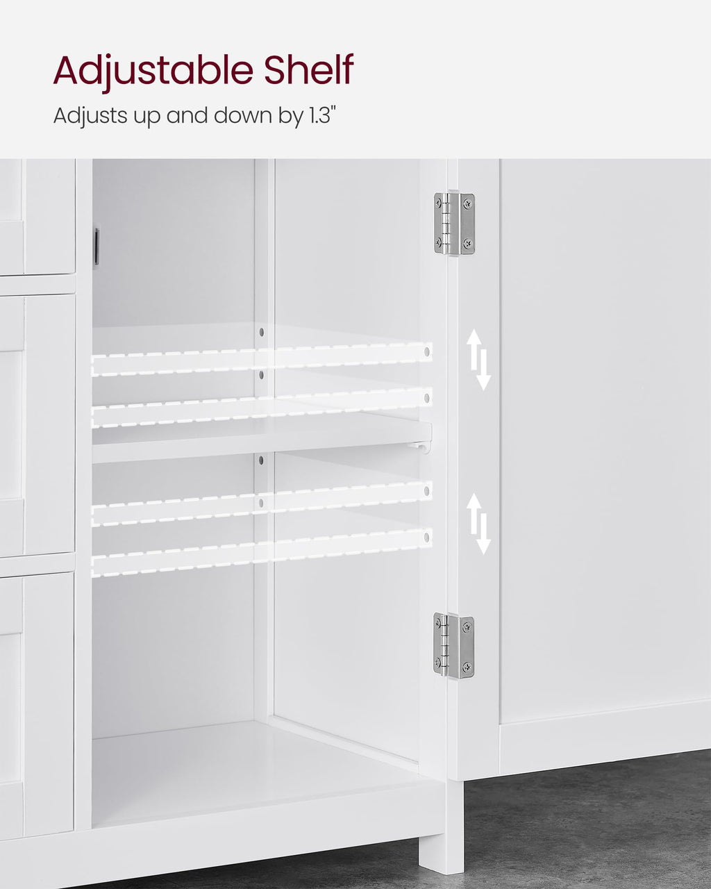 Bathroom Storage Cabinet with 3 Drawers Q733
