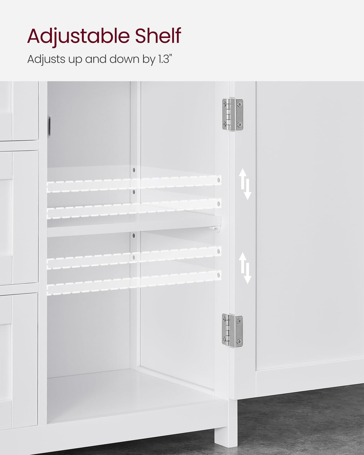Bathroom Storage Cabinet with 3 Drawers Q733