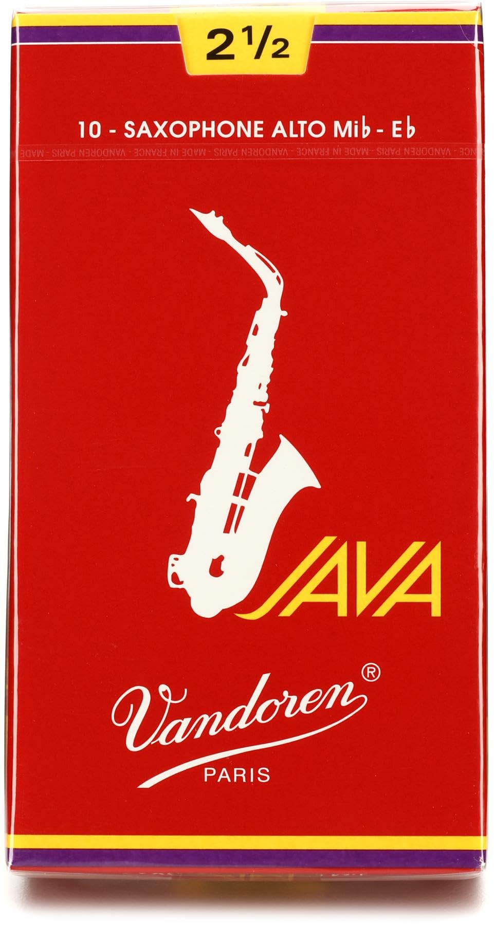 Alto Sax Reeds Strength 2.5 Box of 10 P42723