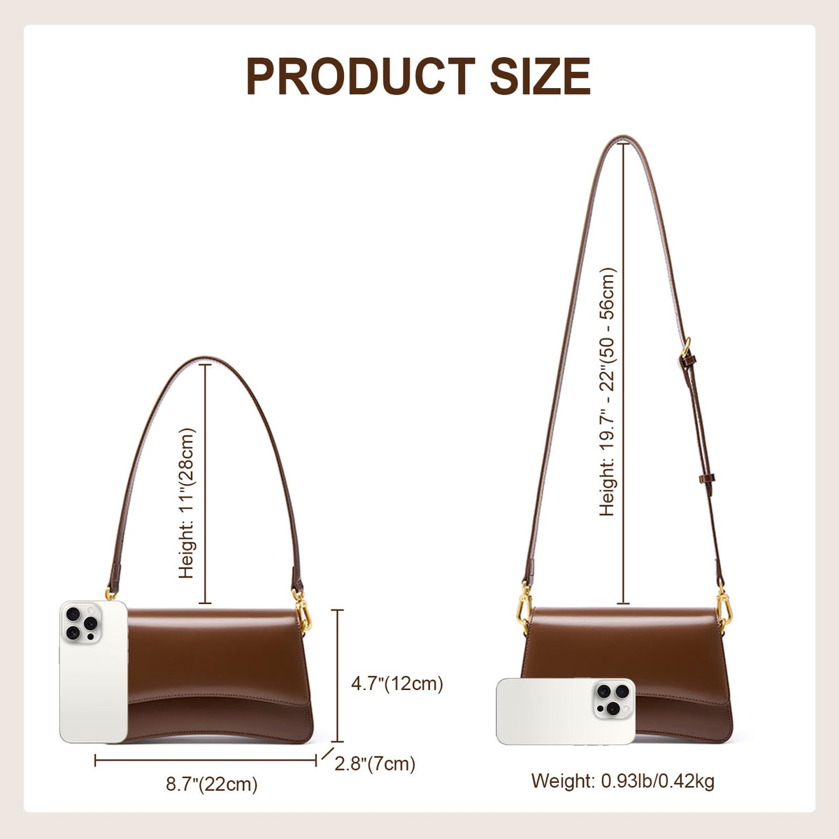 Genuine Leather Crossbody Bag X22896