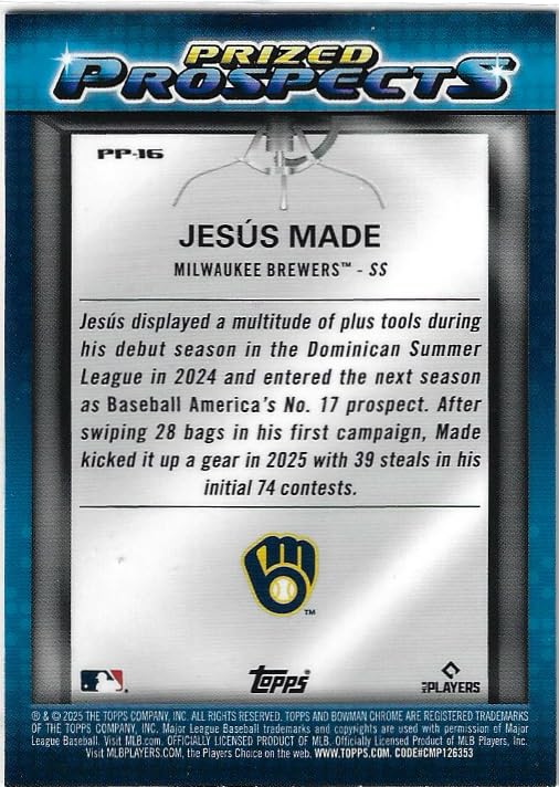 Baseball Card G305162
