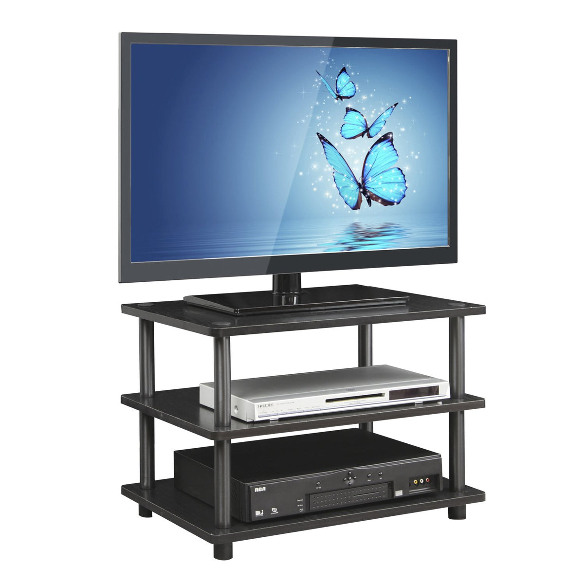 3-Tier Corner TV Stand for TV up to 25 Inch B25959