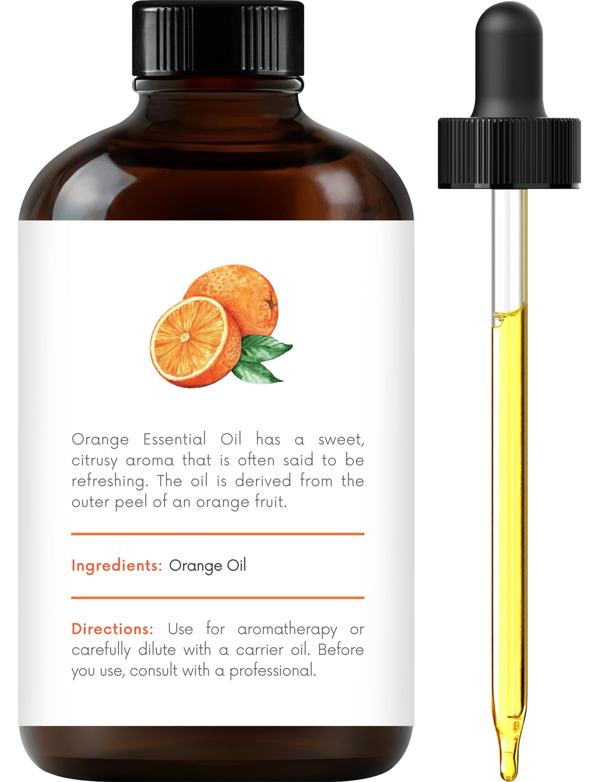 Lavender and Orange Essential Oils 2 x 4 Fl Oz X9314