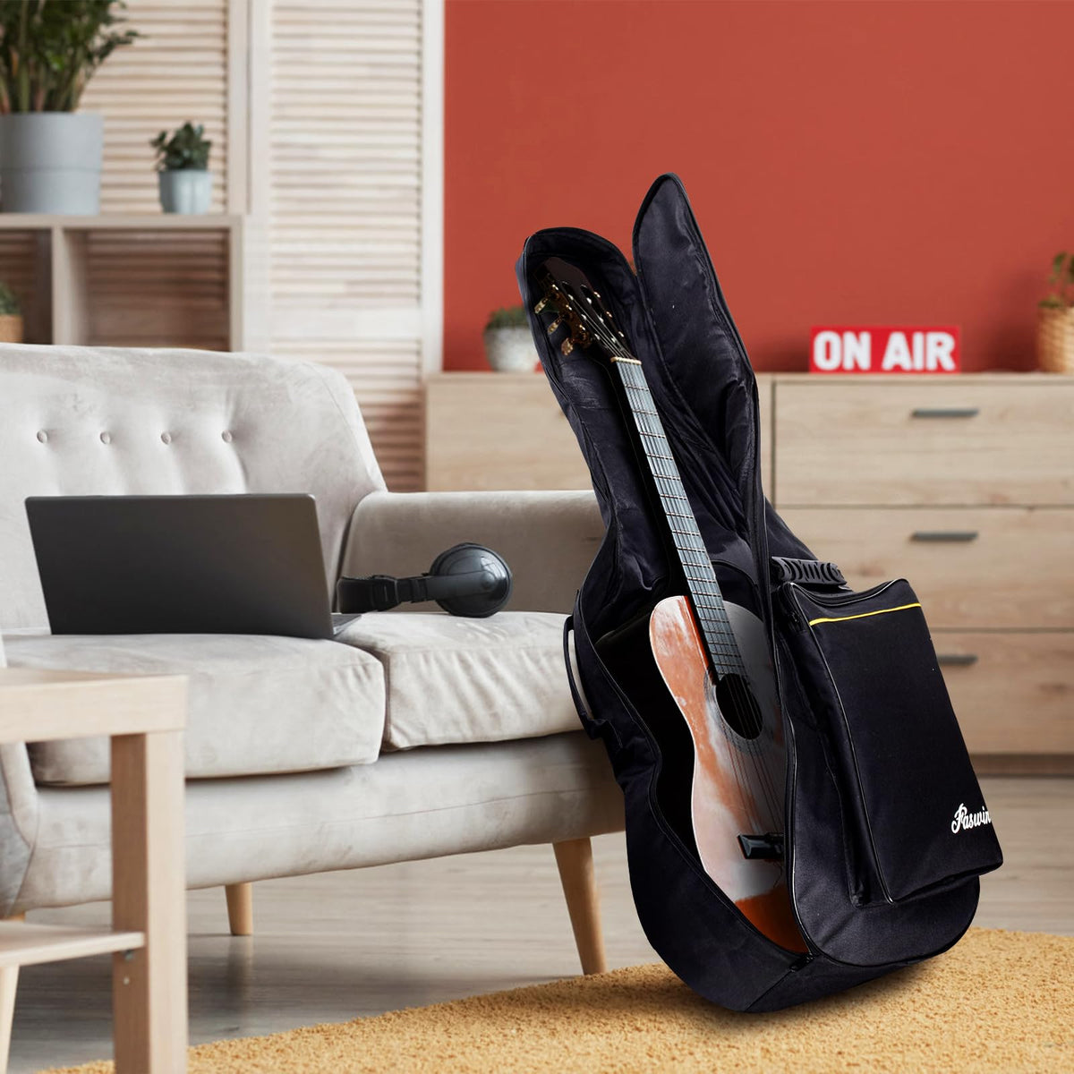 41 Inches Acoustic Guitar Bag Black A861