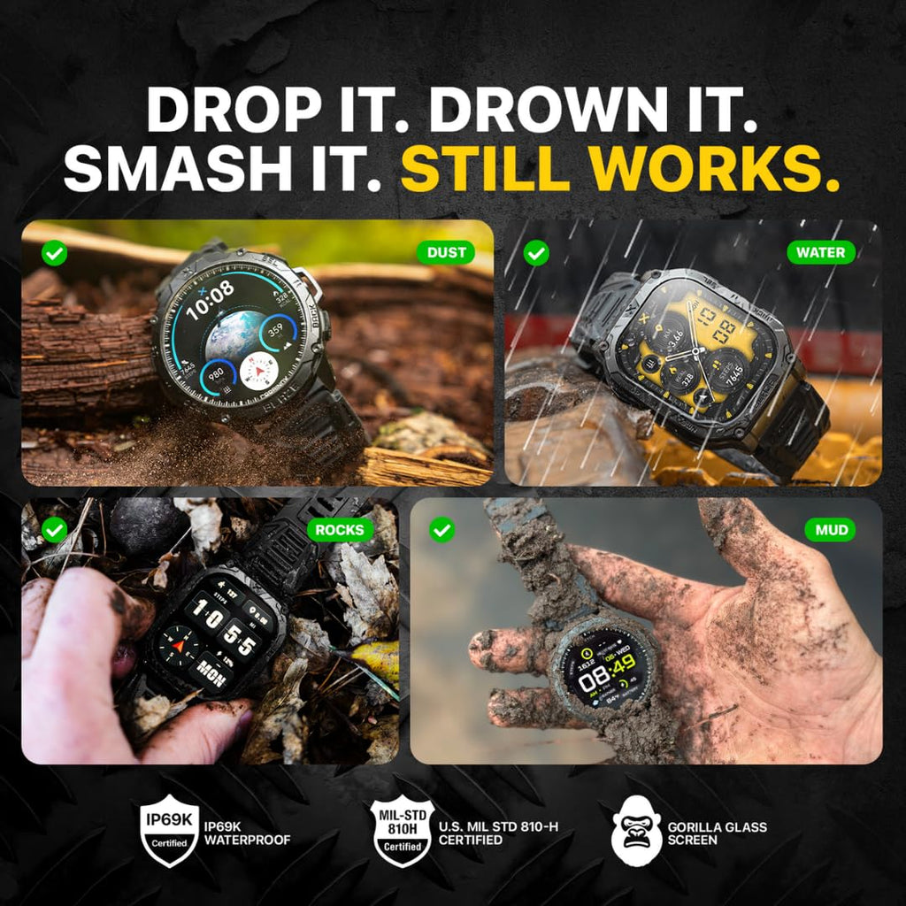 Rugged Smart Watch with GPS Z329283