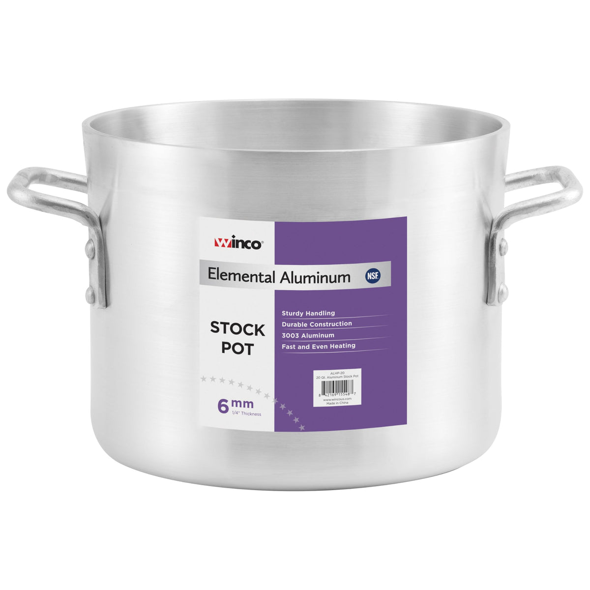 6.0mm Aluminum Stock Pot, 40-Quart K5866