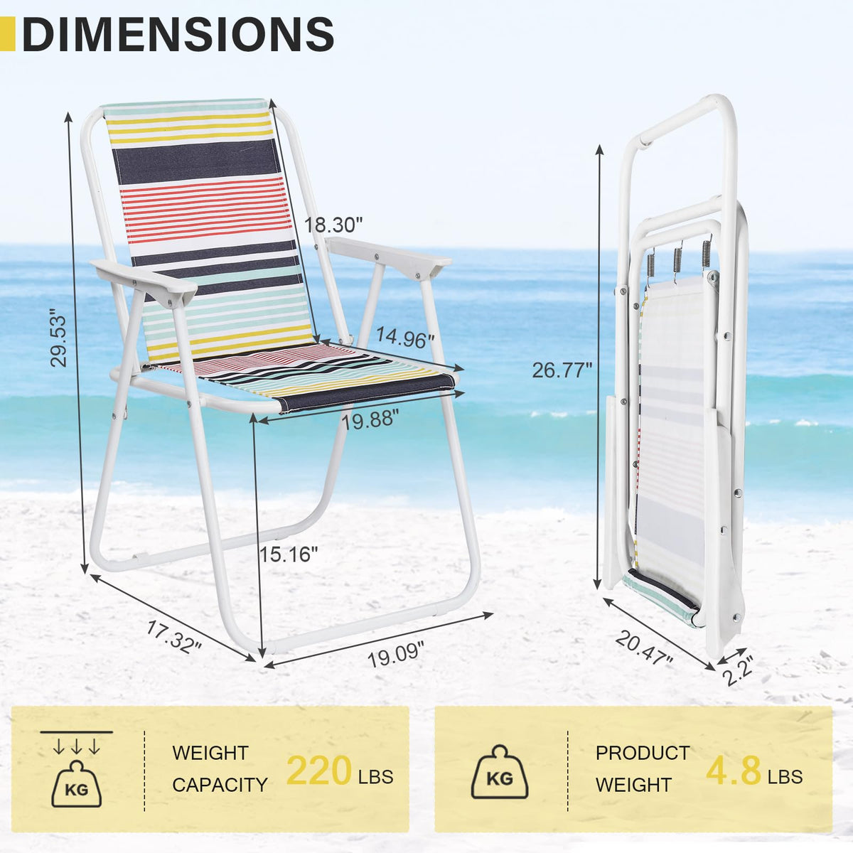 Folding Beach Chair P1140