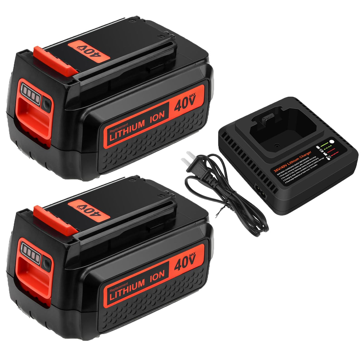 40V Battery and Charger K1713