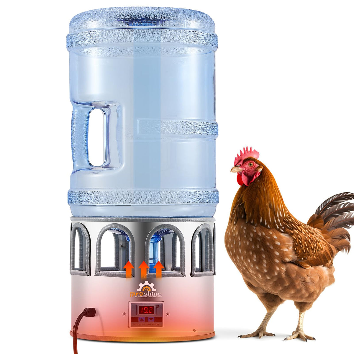Heated Chicken Waterer 5 Gallon W83058