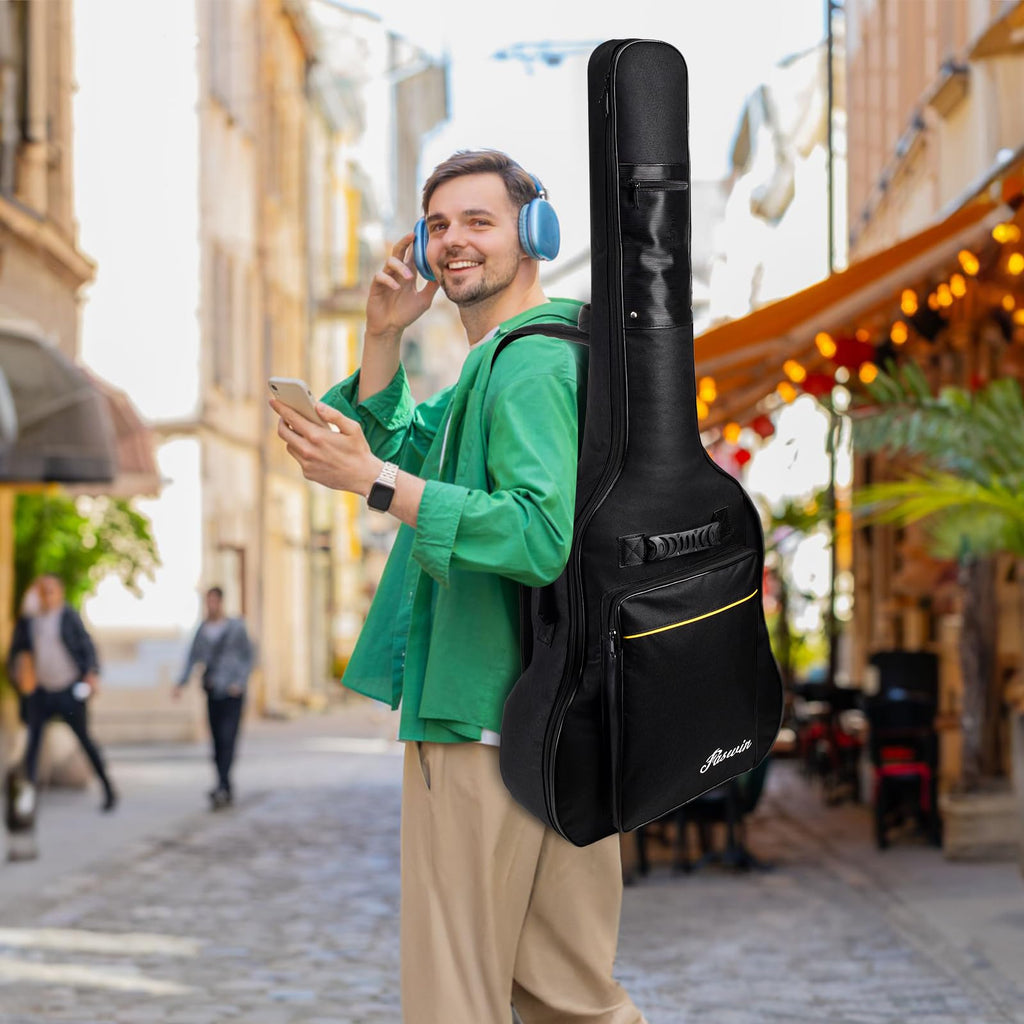 41 Inches Acoustic Guitar Bag Black A861
