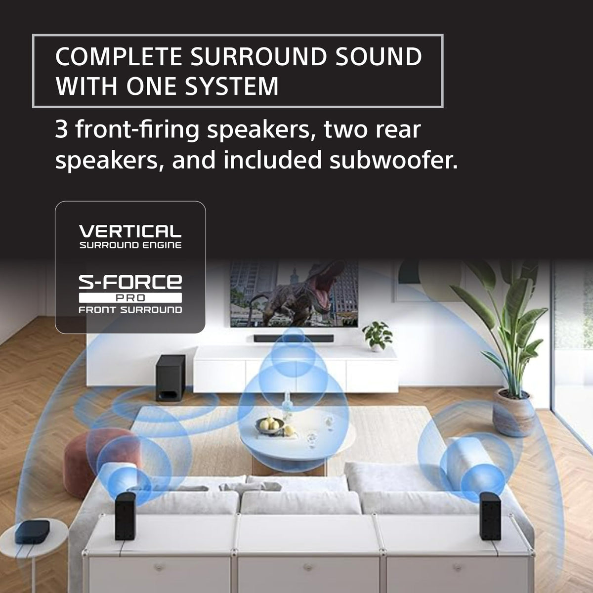 55-Inch 4K Ultra HD Smart TV & 5.1ch Sound Bar S174