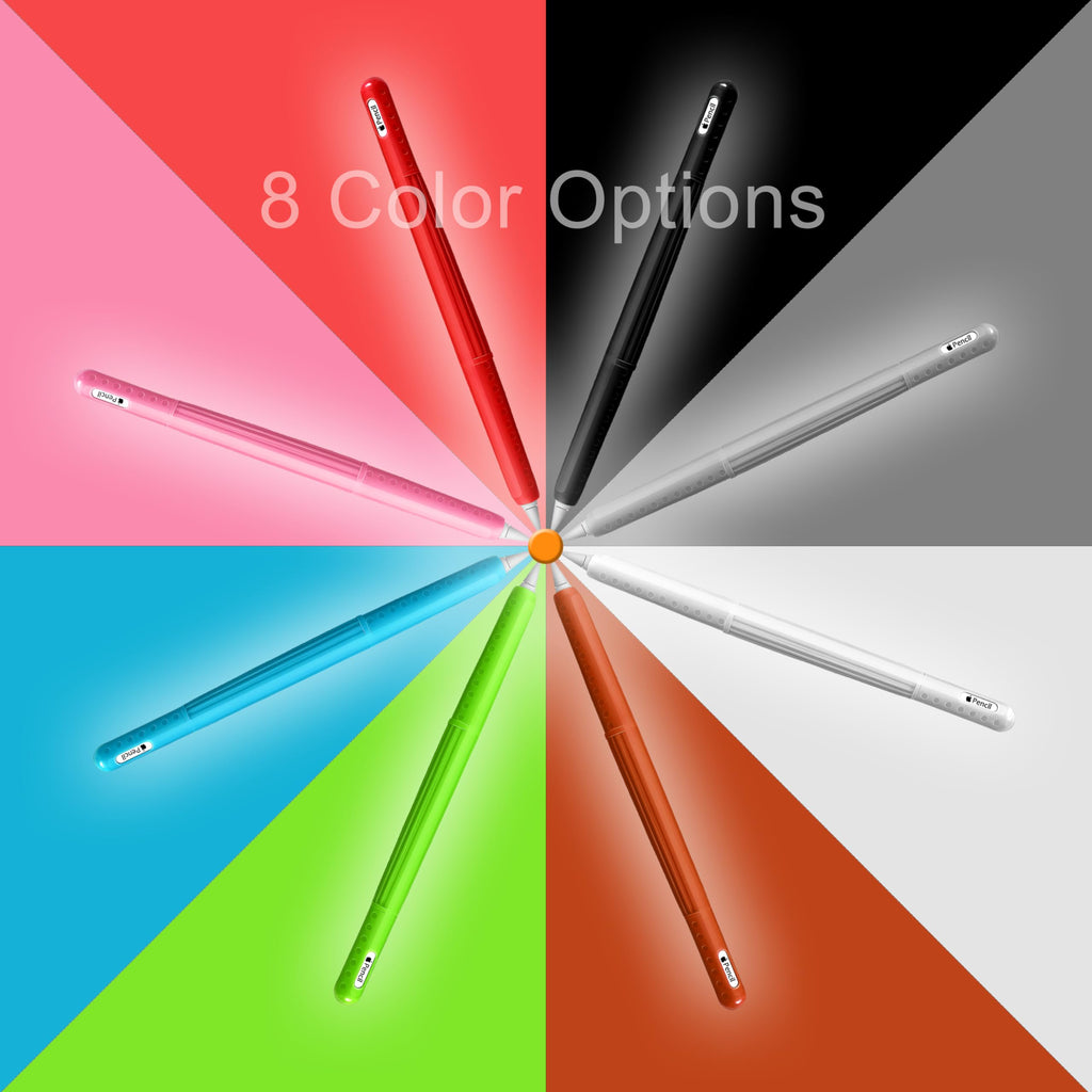Silicone Case Cover Skin for Apple Pencil Brown E8531