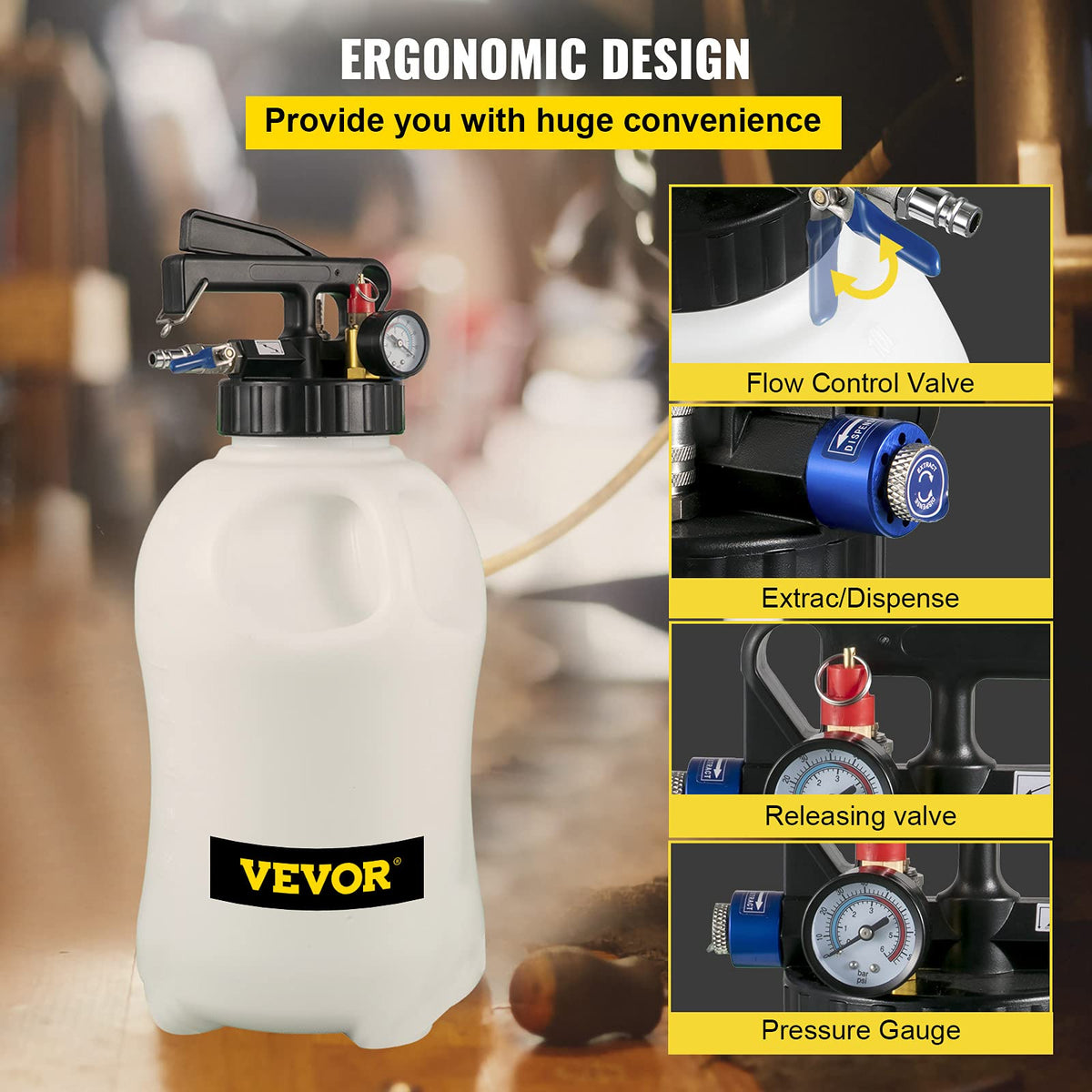 Transmission Fluid Pump 10 Liter Dispenser F9360