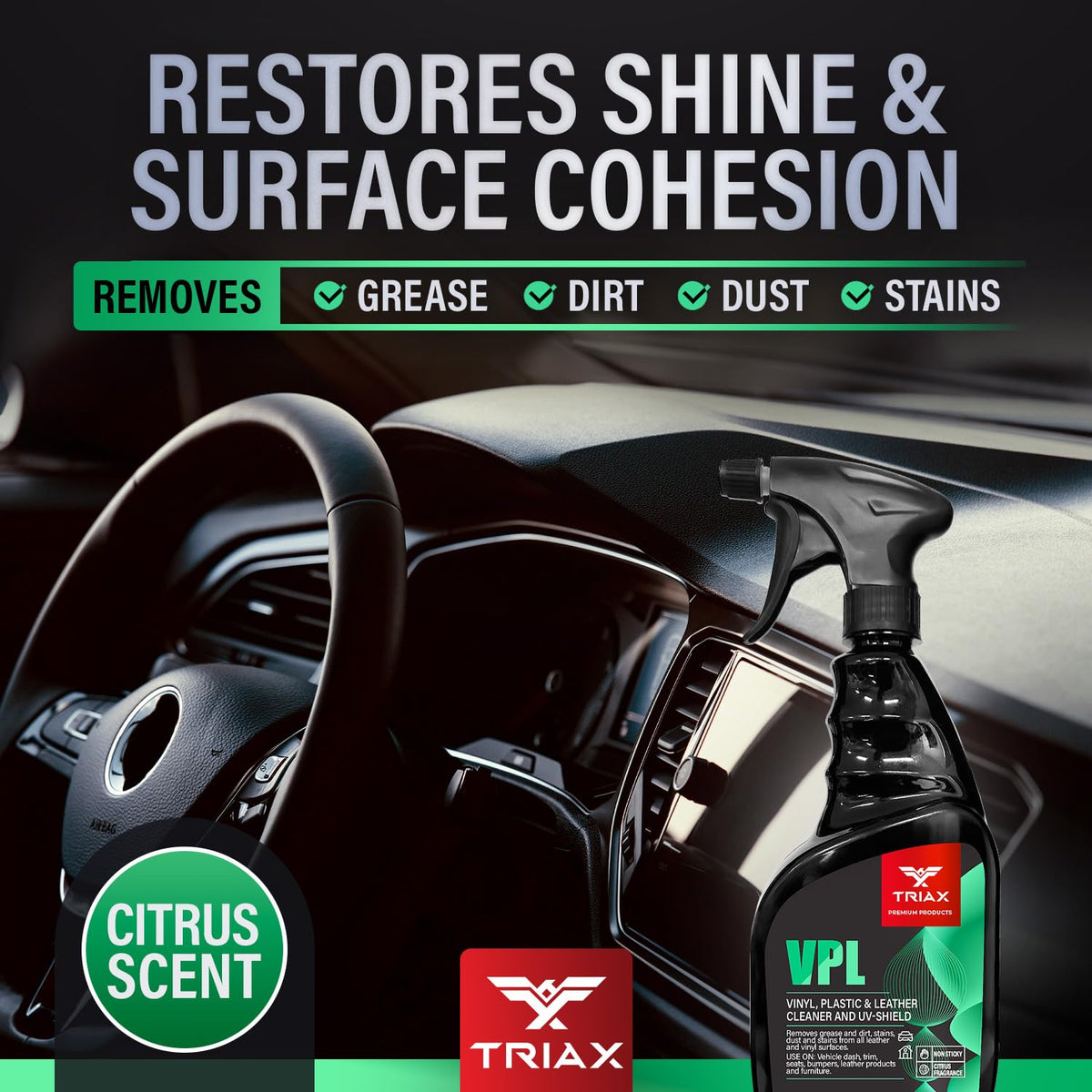 Vinyl Plastic Leather Cleaner 1 Gallon I5305