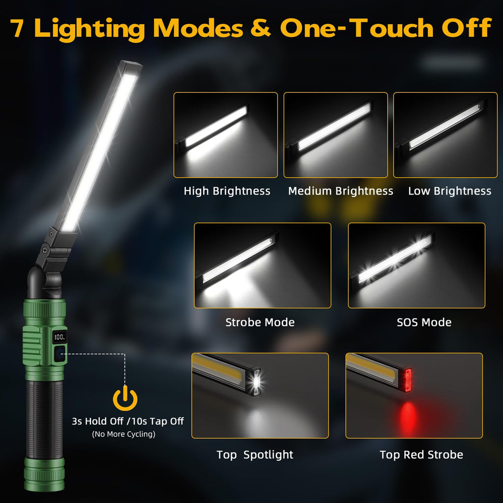 Rechargeable Magnetic LED Work Light M511