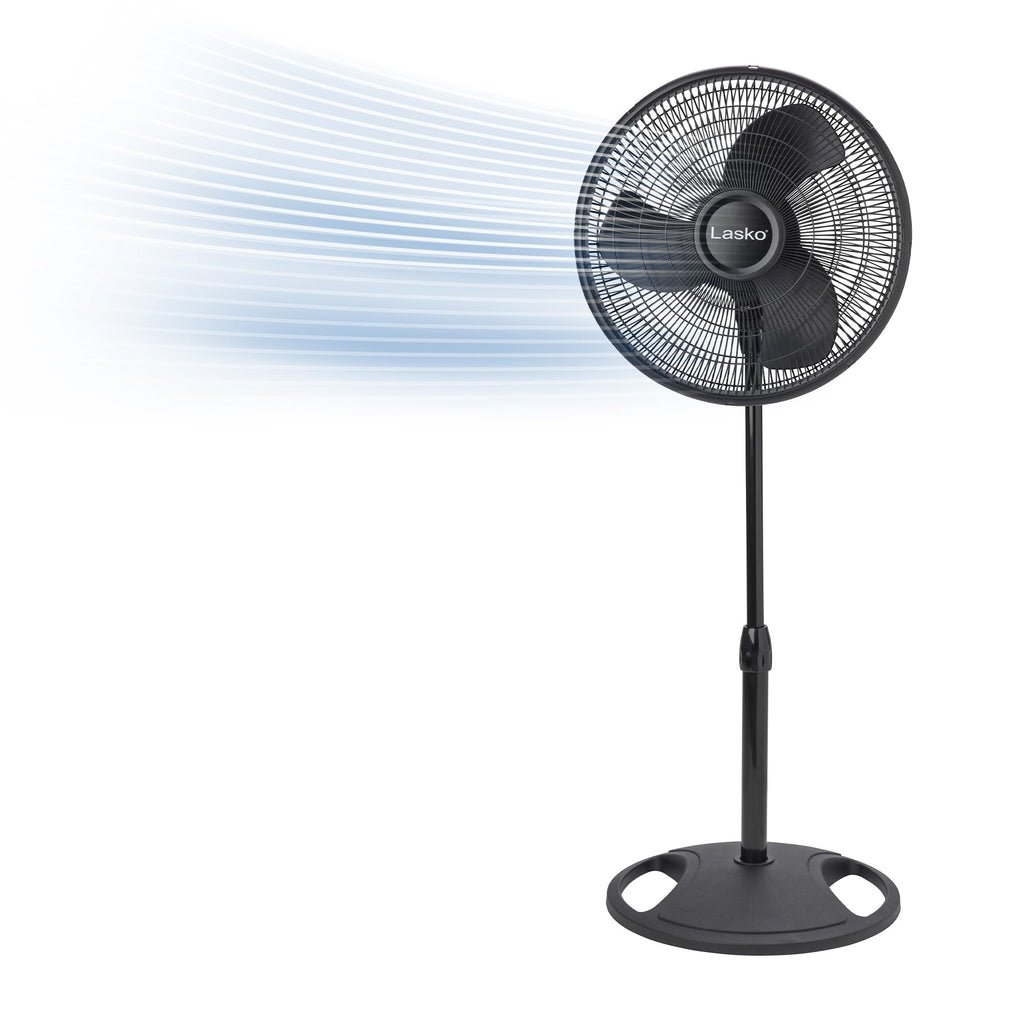 Oscillating Standing Pedestal Fan 16" Black J665