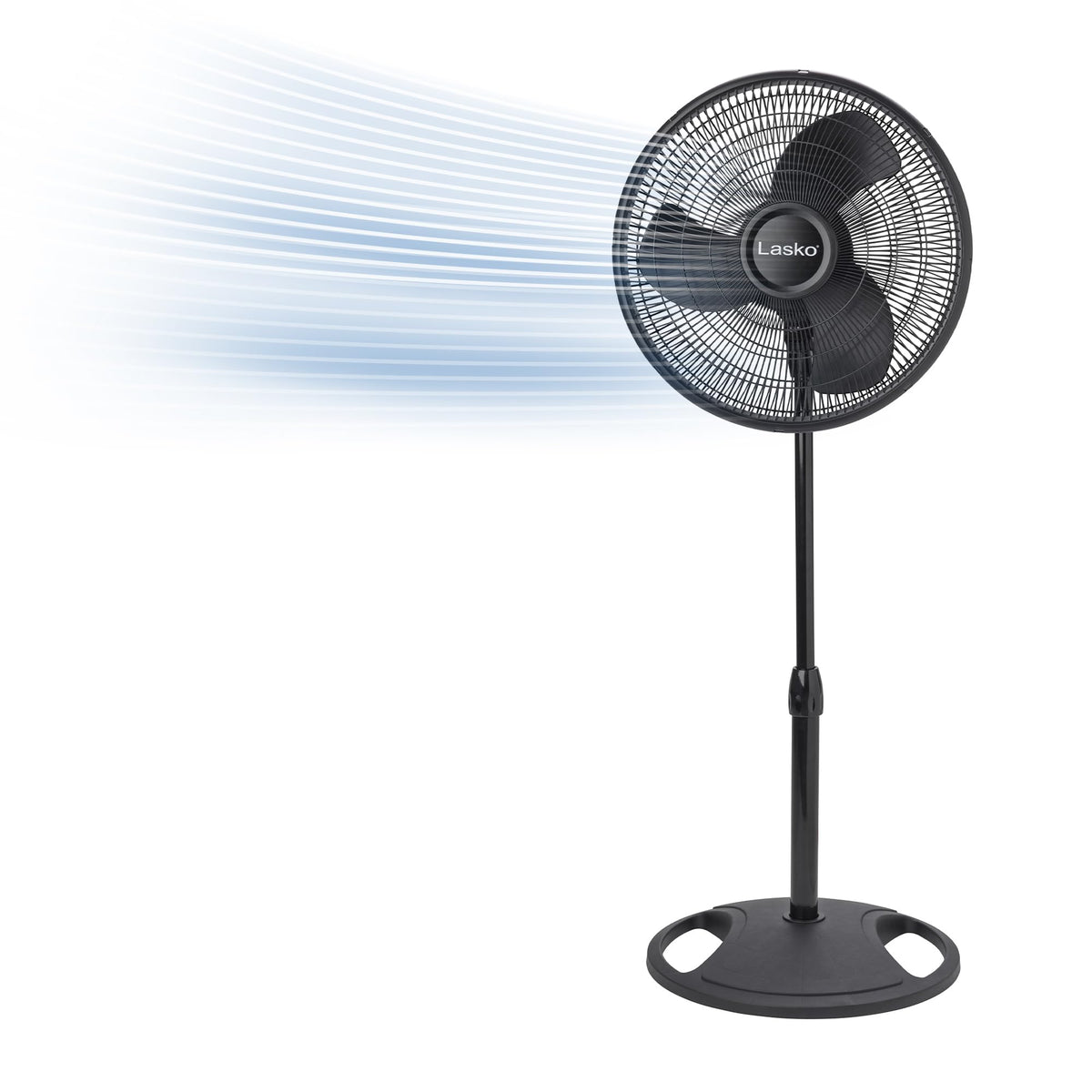 Oscillating Standing Pedestal Fan 16" Black J665