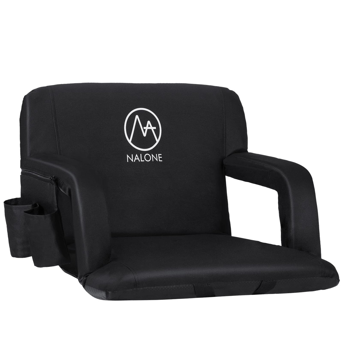 Folding Stadium Seat with Back Support and Armrests J24781
