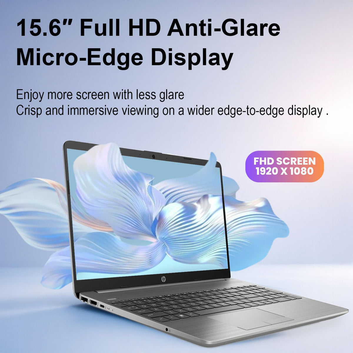 Laptop Intel Processor 8GB DDR4 RAM 512GB SSD 15.6" FHD Display Windows 11 Pro A71807