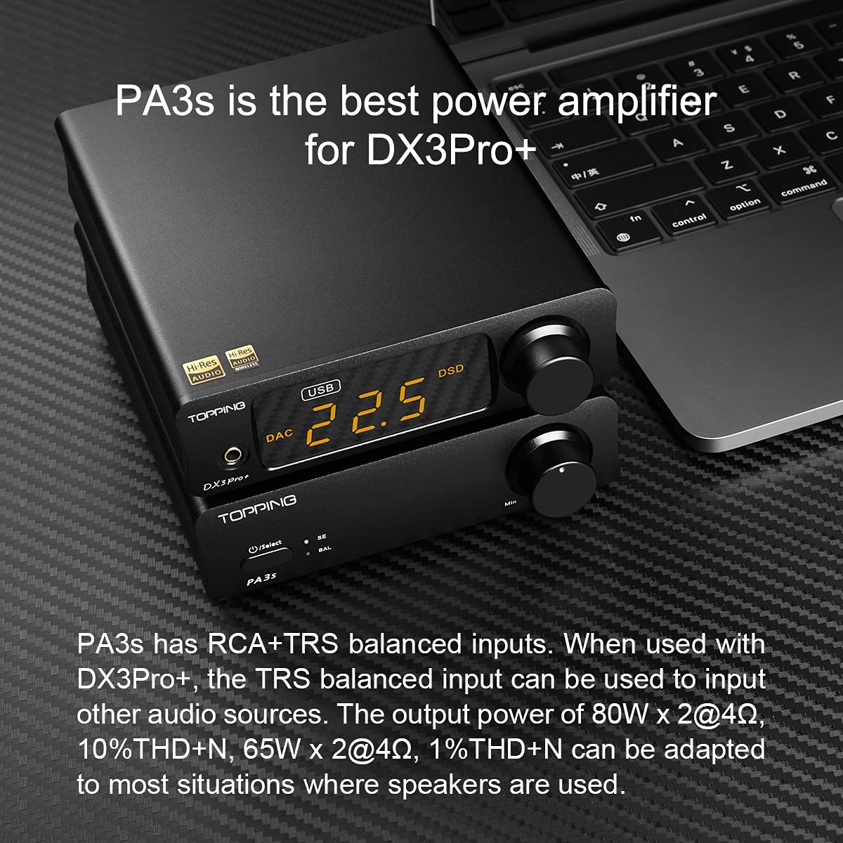 Black Headphone Amplifier DAC AMP with Remote Control P604438