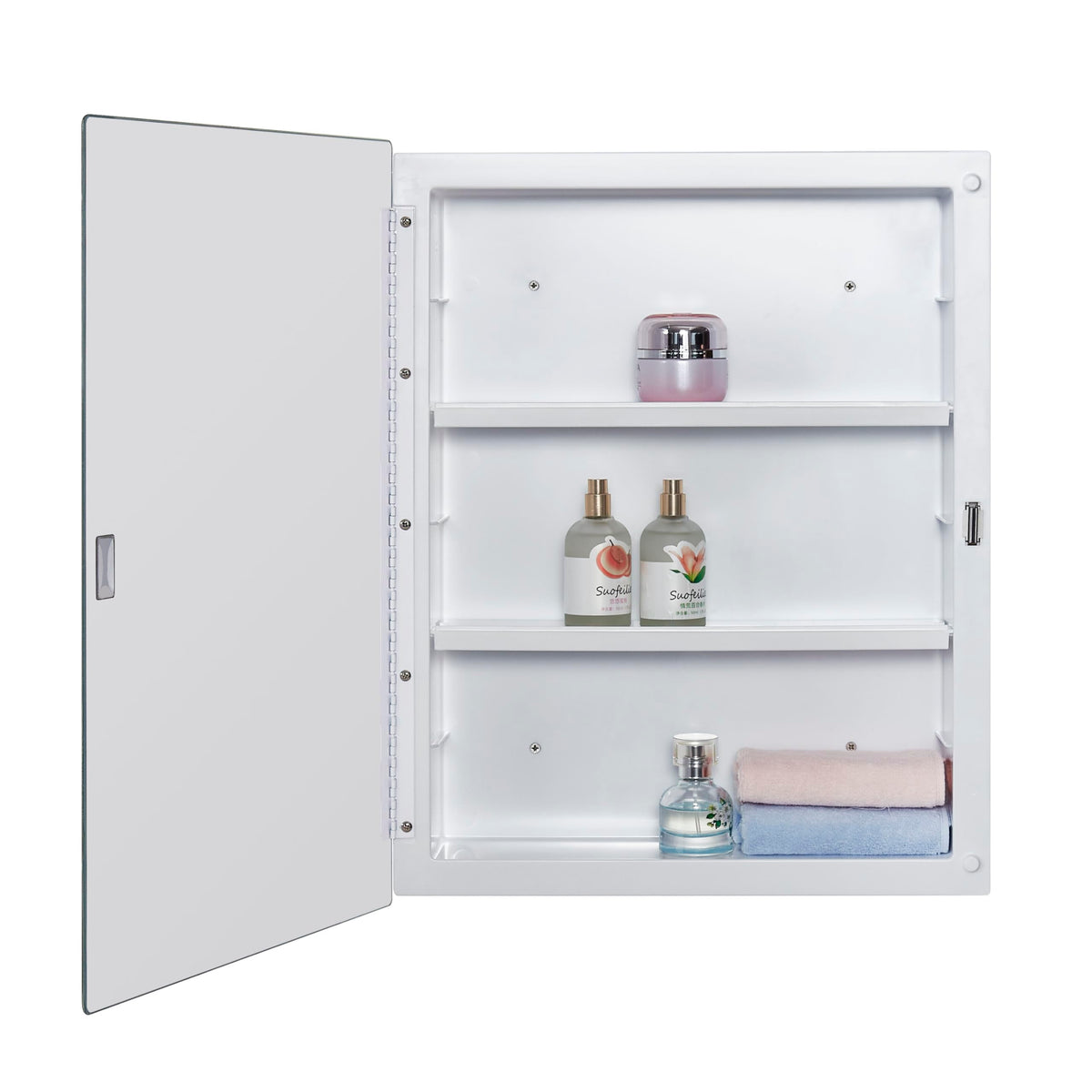 Plastic Medicine Mirror Cabinet 16 x 20 inch X253392