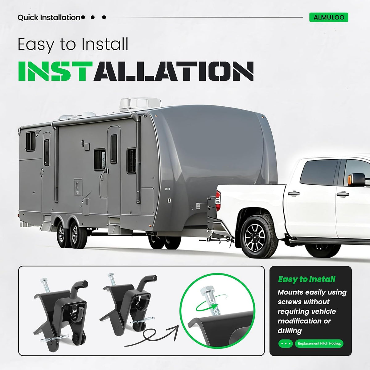 RV Weight Distribution Hitch Brackets I8862